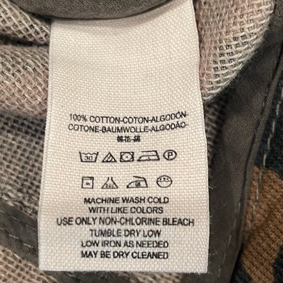 Free People Fitted Camo Blazer Jacket Sz 2 - Picture 8 of 10